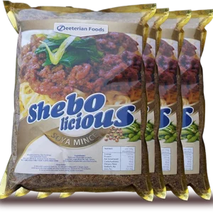 Shebolicious 1kg soya mince pack