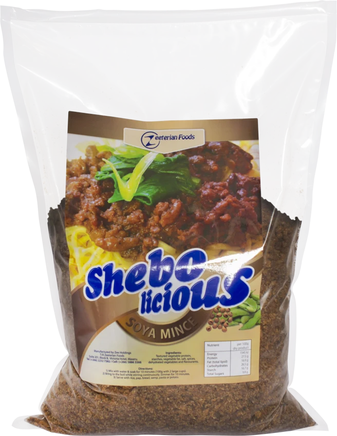 Shebolicious 5kg soya mince pack